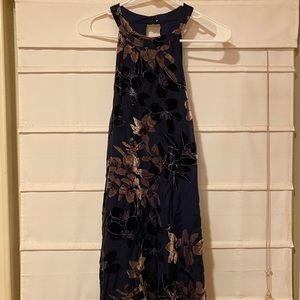 Nordstrom dress with velvet detail